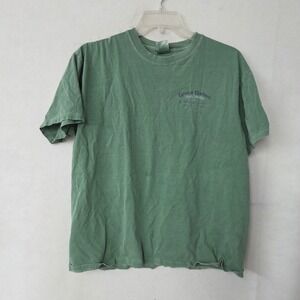 Gruhn Guitars T-Shirt Mens L Green Nashville Vintage Instruments Chroma Zone